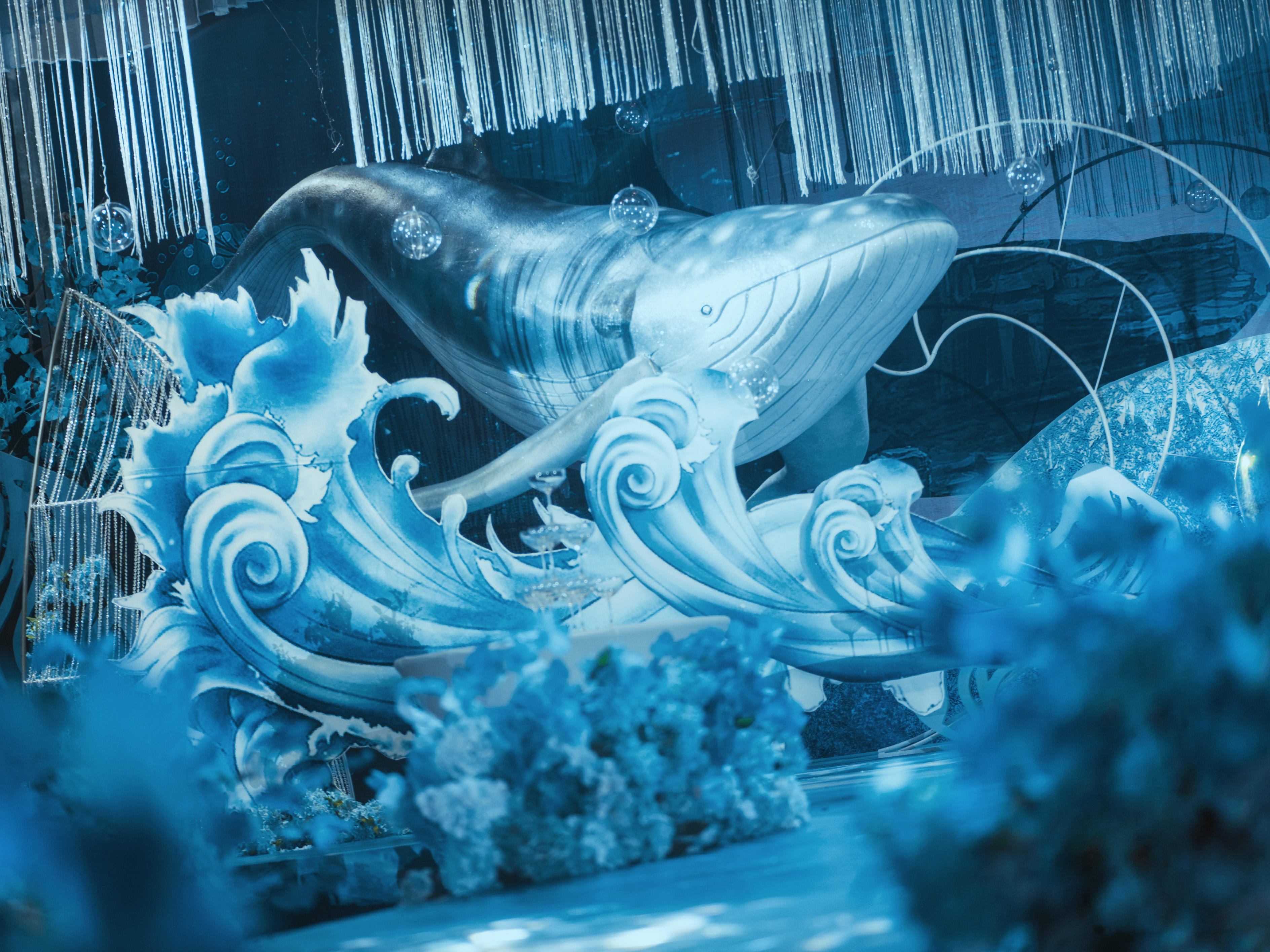 深海丨DreamPark·海洋蓝色主题婚礼