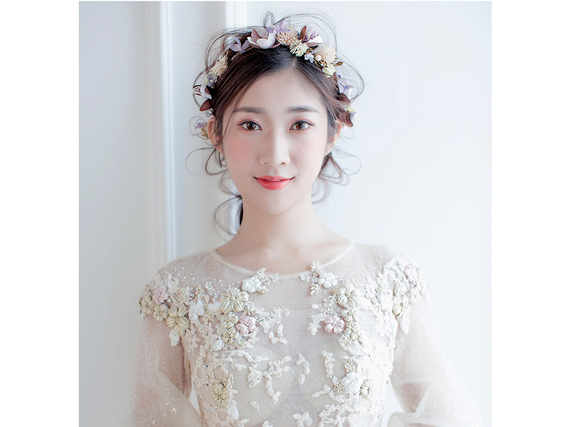 首席化妆造型师 新娘跟妆半天+送新郎妆