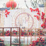 新中式红金色系户外婚礼 —  恒久