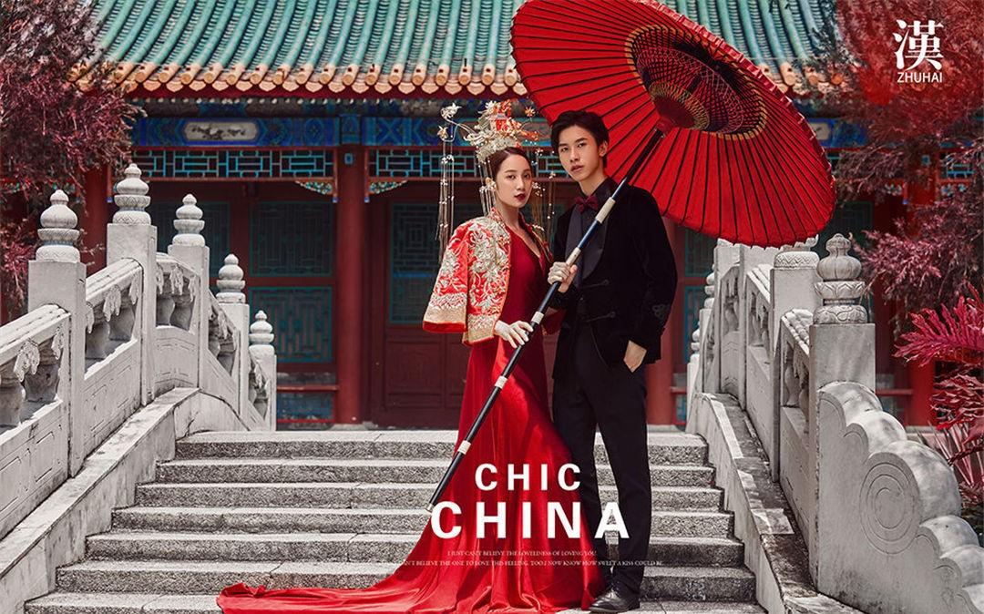 Z映像私人定制婚纱之中国风