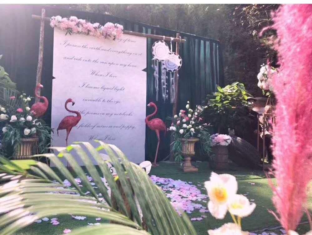 奉节幸福里婚礼策划  户外森系婚礼