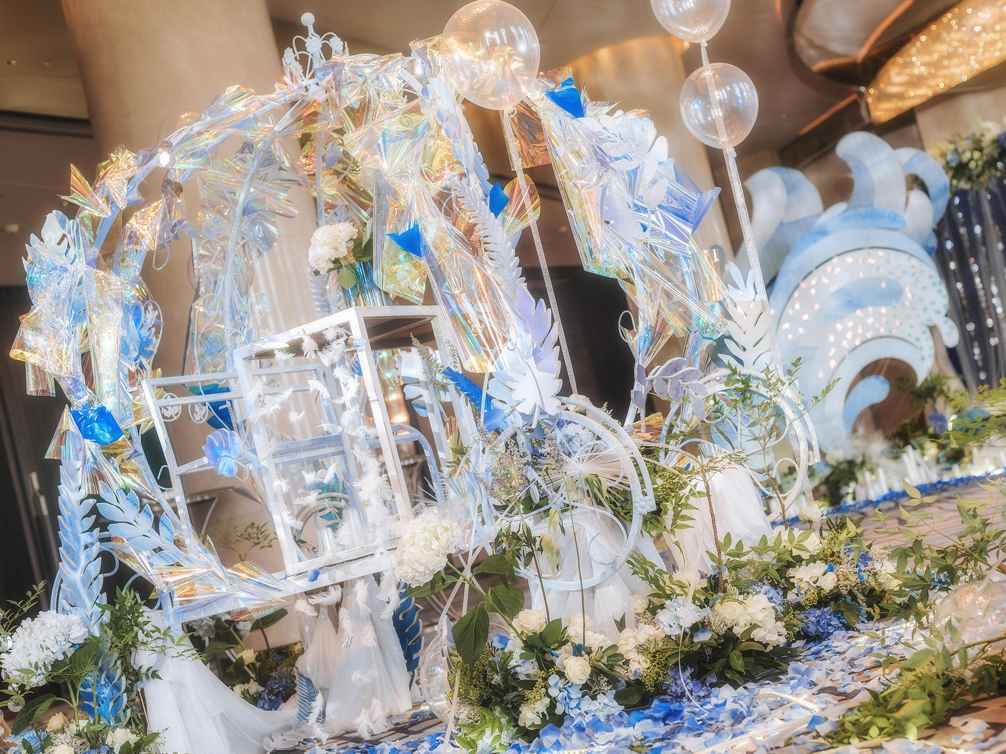 【国展洲际】浪漫海洋人鱼风/静谧蓝梦幻婚礼