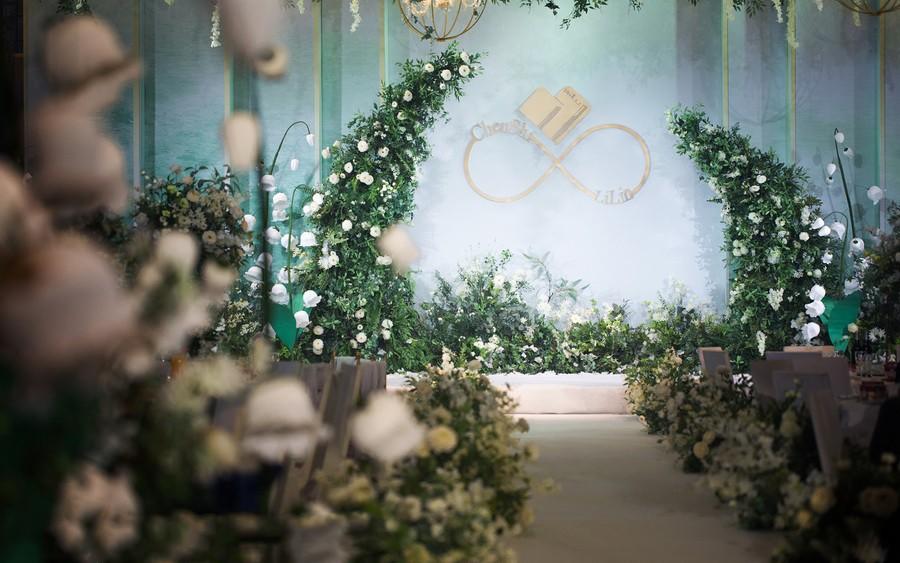 【大雅婚礼】年度热门绿色森系性价比花艺设计