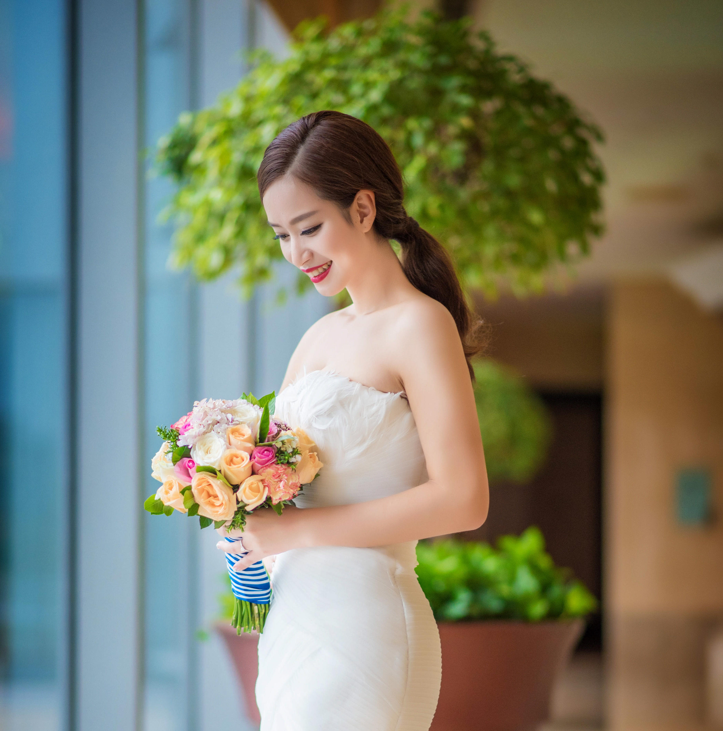 JOY美妆苑婚礼跟妆——讲师造型师