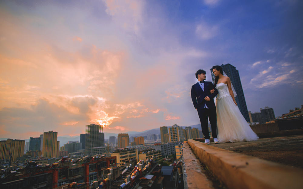 【硬糖婚纱】广告摄影棚内 主题创意拍摄