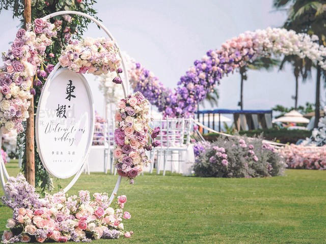 【曼薇蜜婚礼】清新自然户外草坪婚礼！！！