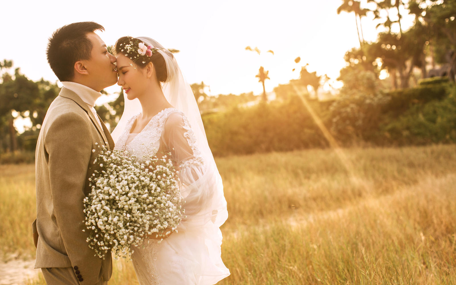 周年婚紗照，簡(jiǎn)易婚紗照，爸媽結(jié)婚記念照