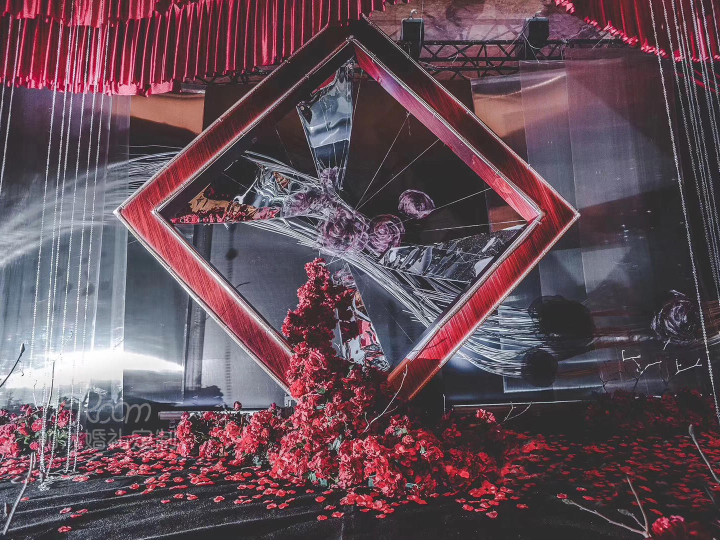 【2019热推风格】轻奢红黑色婚礼