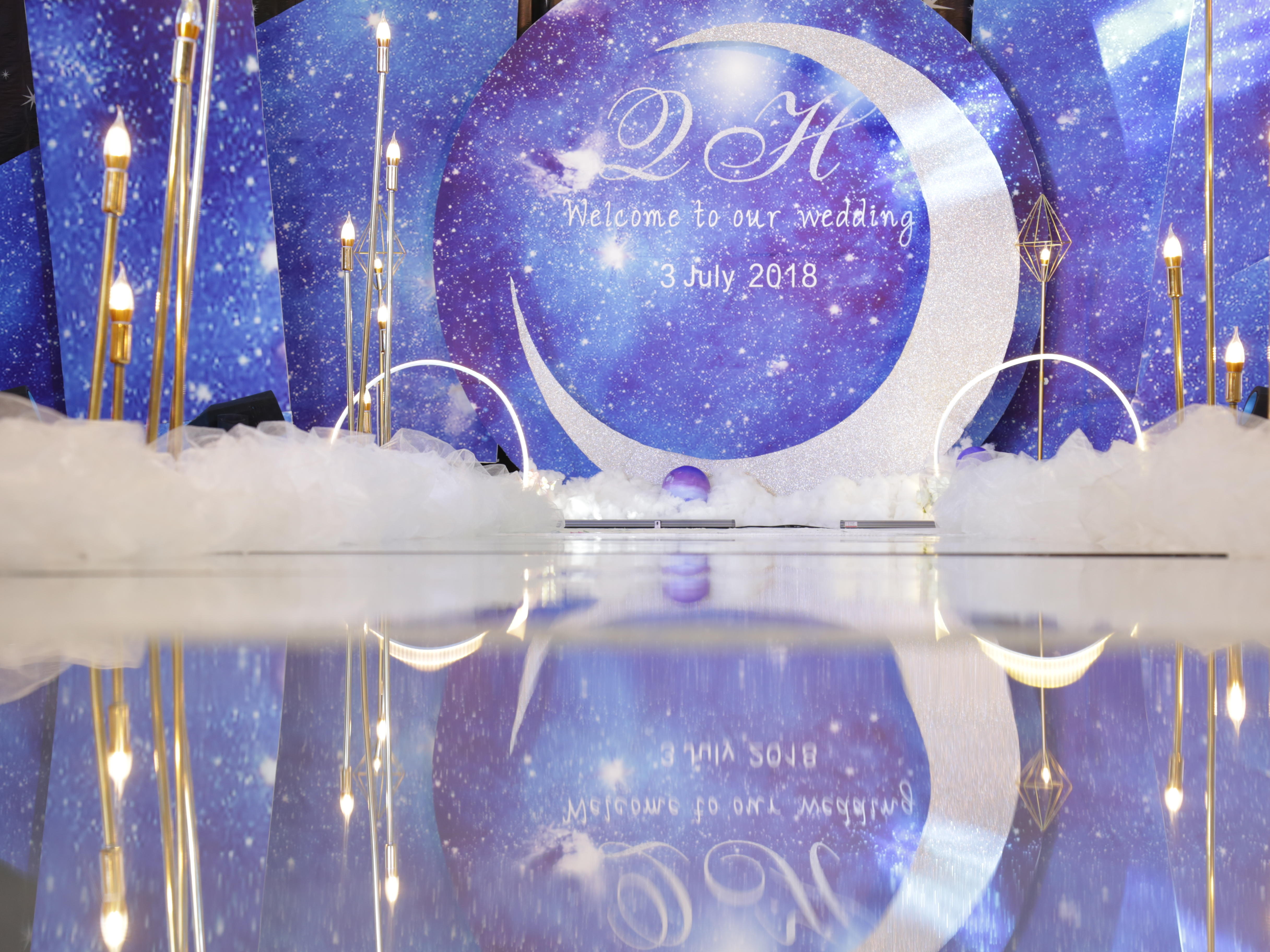 【奉节幸福里婚礼策划】星空主题----一次就好