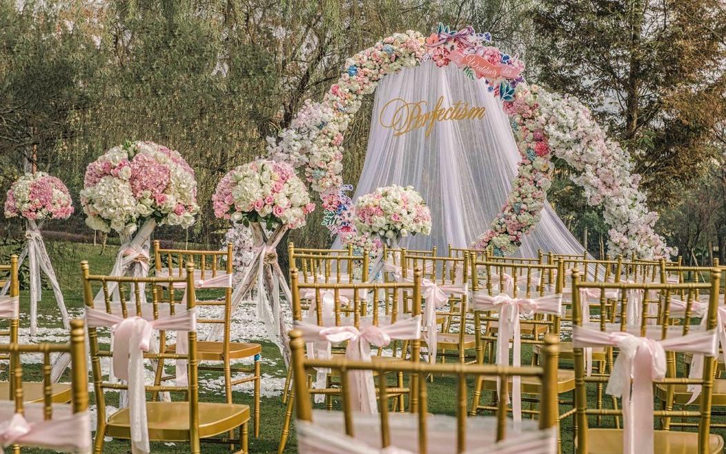 2019花嫁婚礼唯美灵动户外
