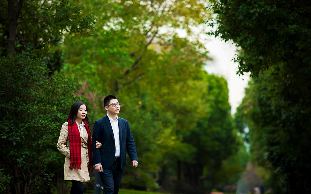 上海艺洛摄影外滩街拍婚纱摄影