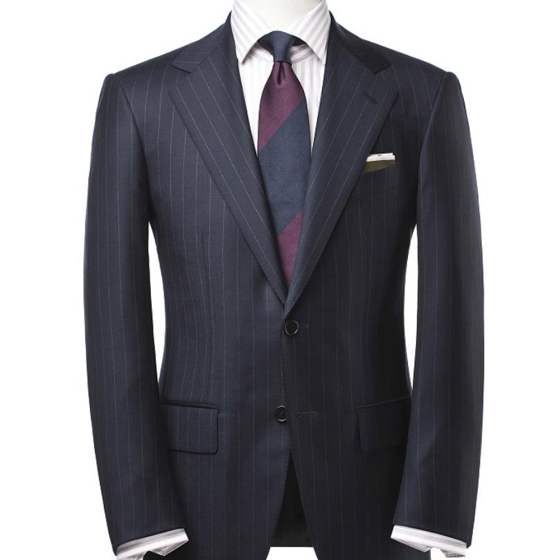 【香港金山西服】全羊毛商务/休闲量身定制西服套装