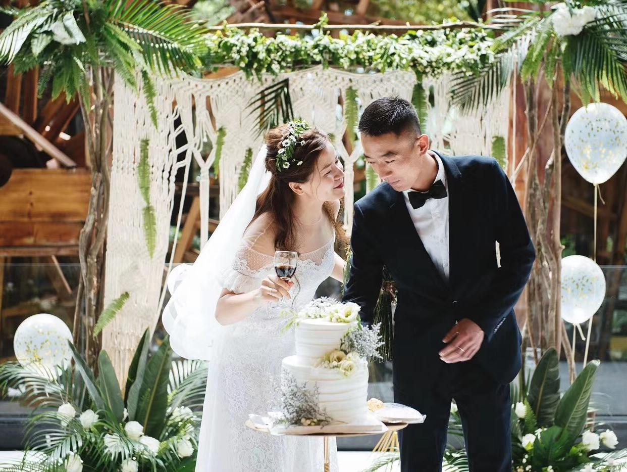 【千寻婚礼】自然风布幔鲜花场 黄河风情园 眀场