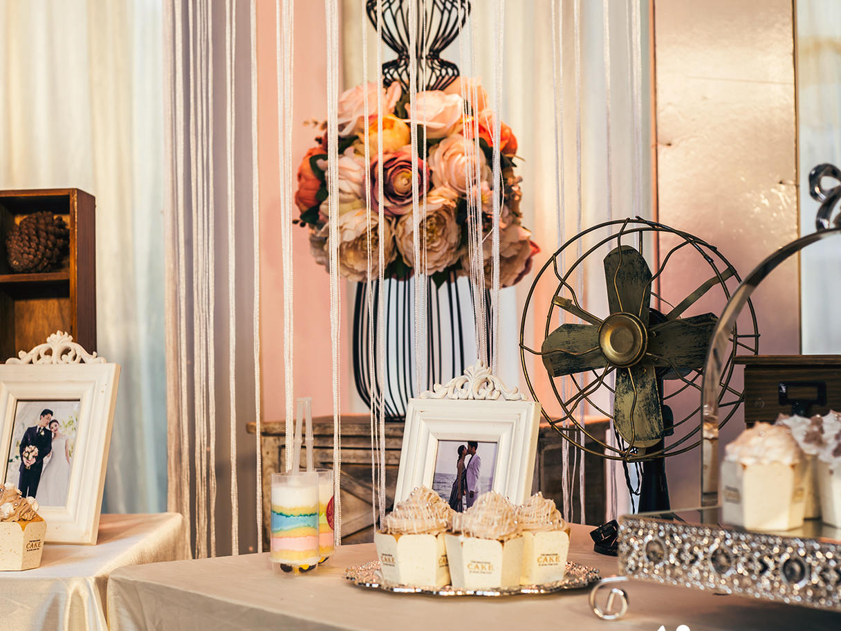 【新主题婚礼】香槟灰 布置案例