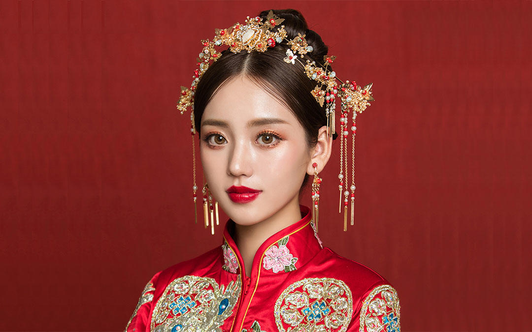 【新娘跟妆/早妆/答谢宴】韩式森系中式复古