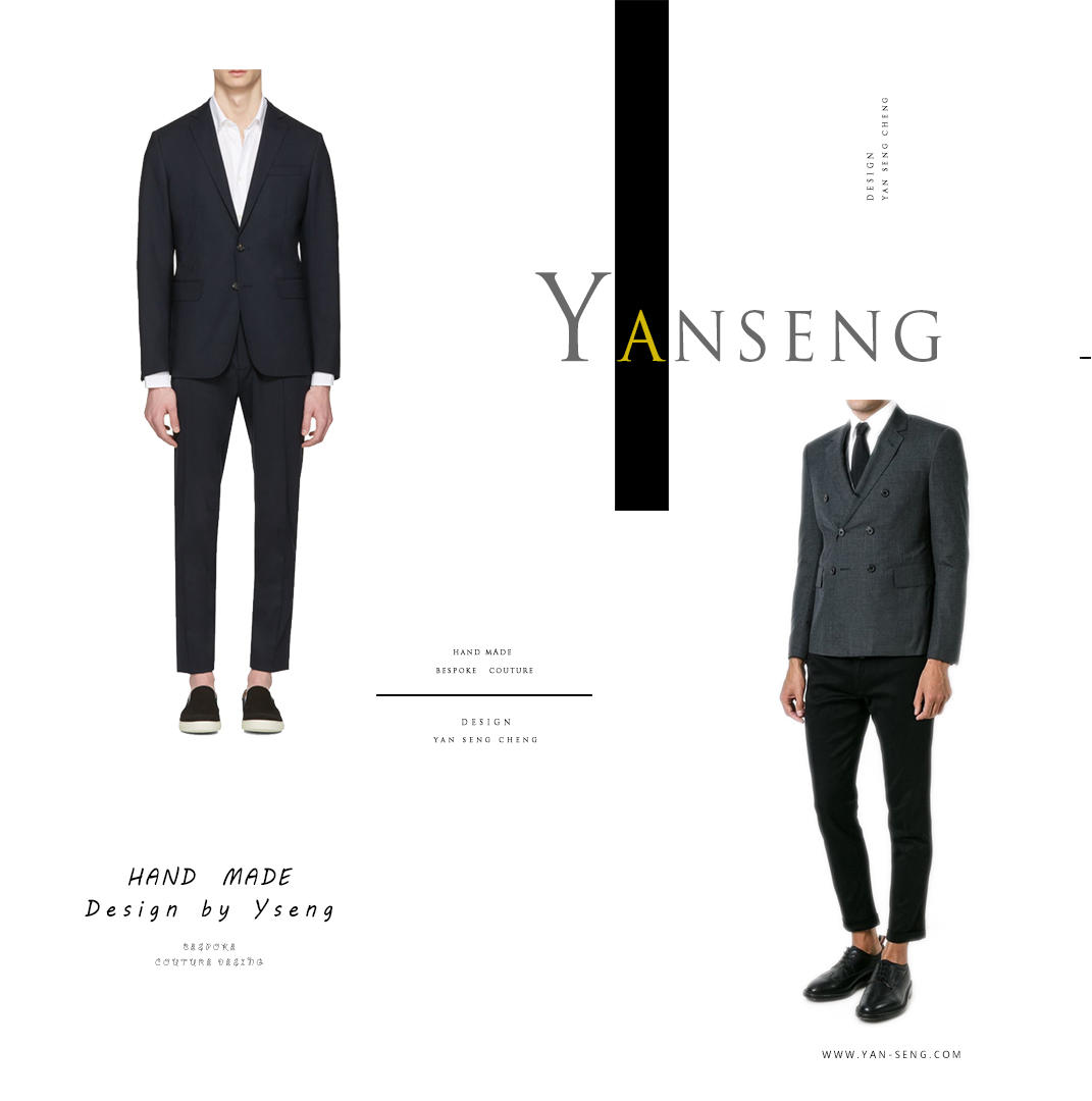 YANS/男士套西/进口入门羊毛面料/量身定制