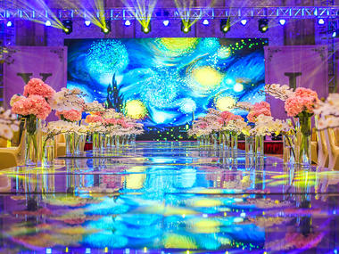 【好日子婚礼】金陵会议中心浪漫鲜花主题纯布置