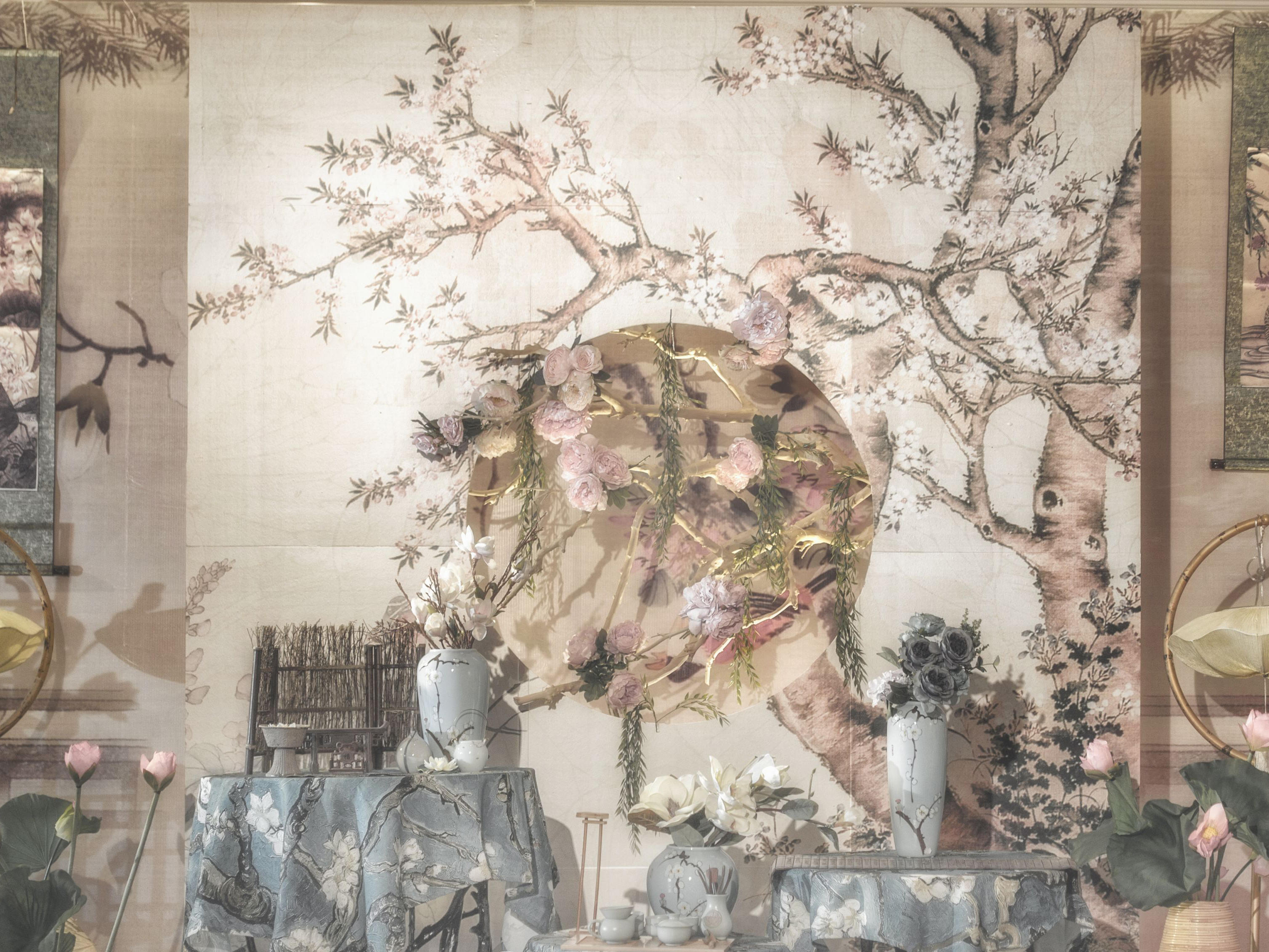 山水淡雅国风新中式·丹青荷丨DreamPark