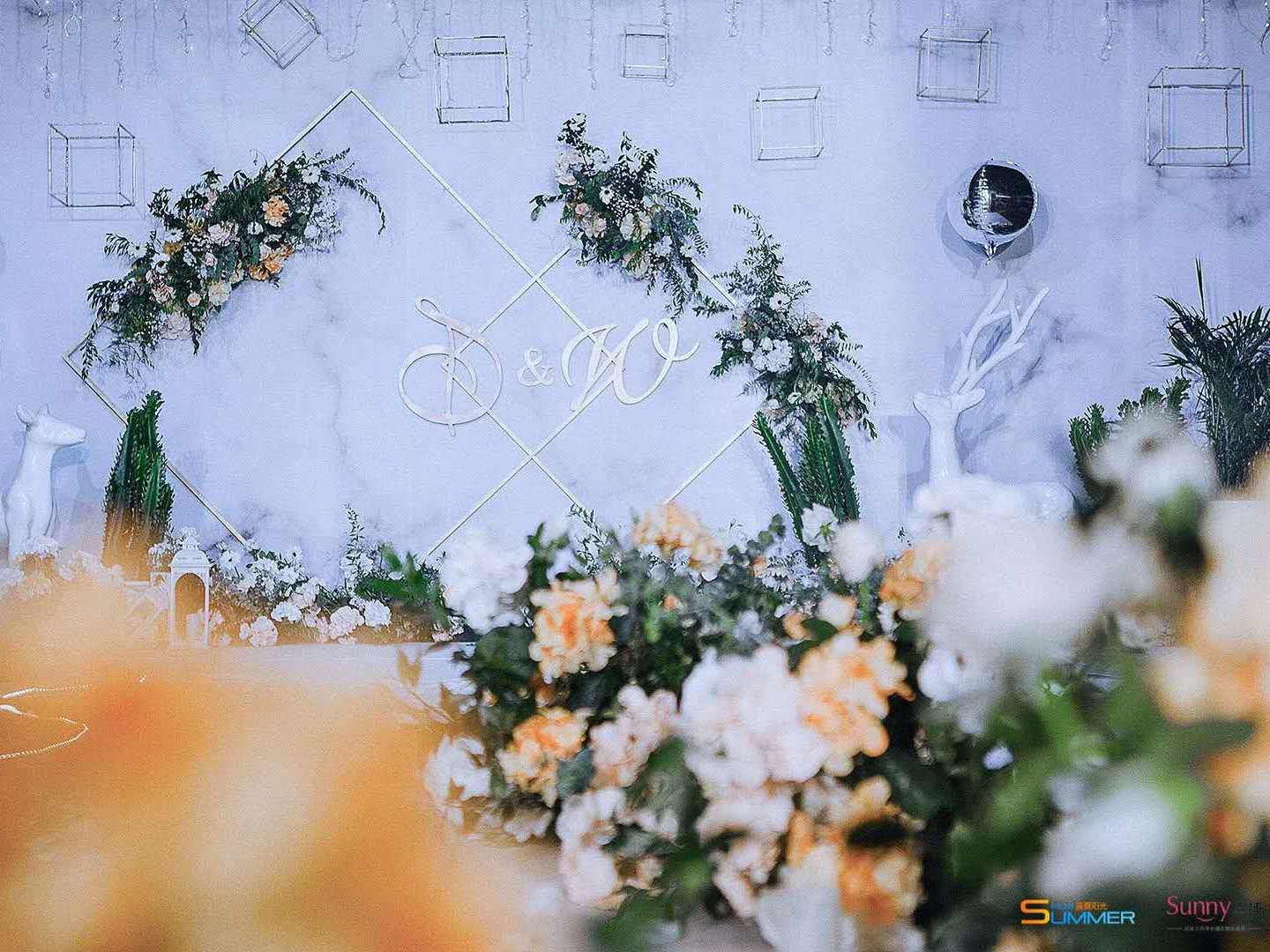 【sunny喜铺】阳光房清新室内主题婚礼