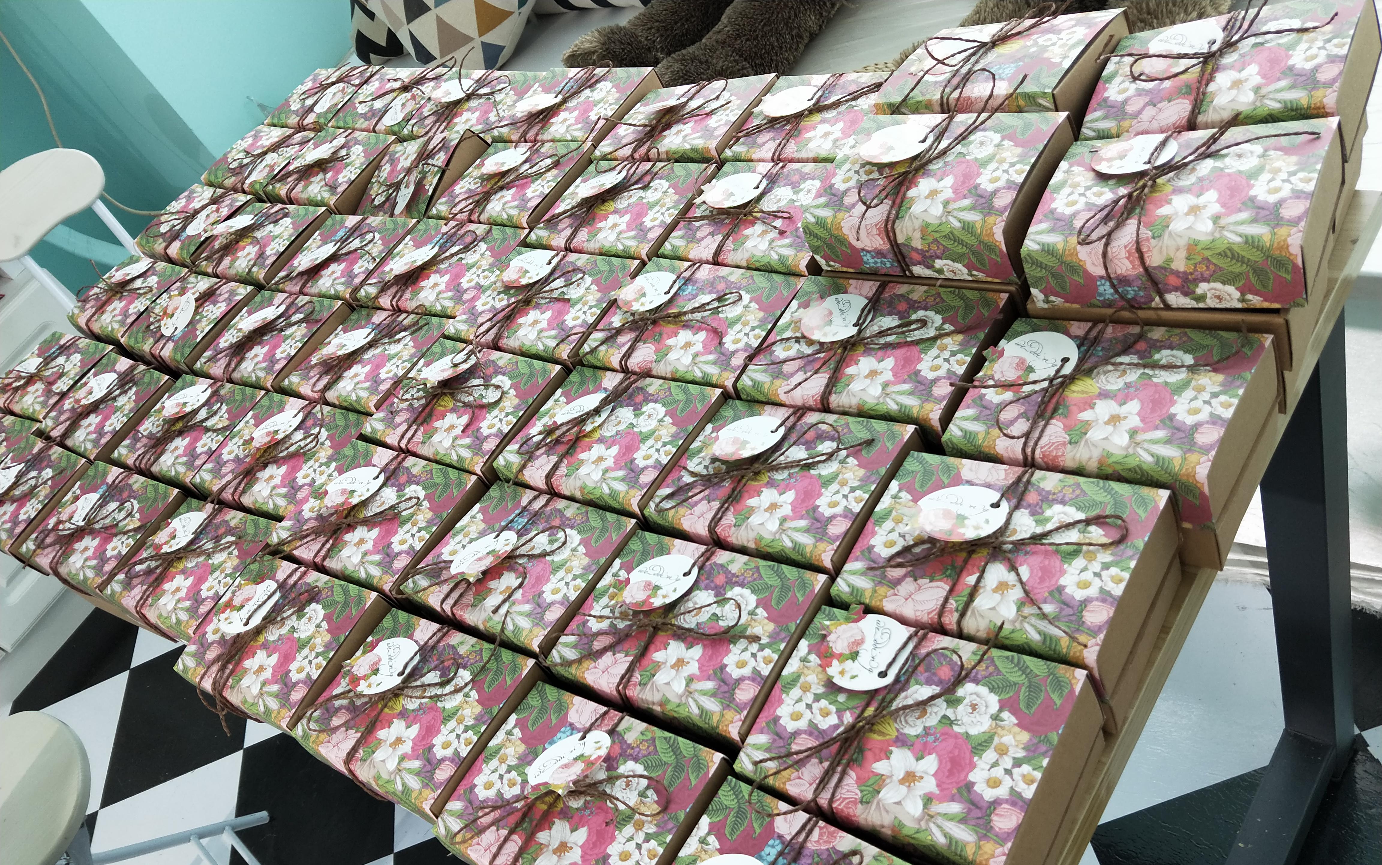 森礼城堡主题喜糖-复古牛皮纸