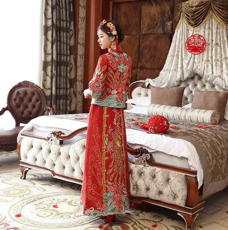 【嫁美格格】中式秀禾龙凤褂特价套餐