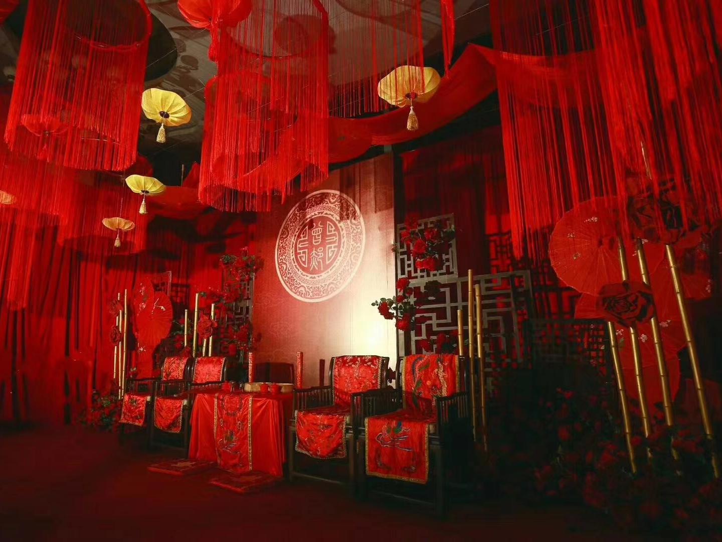 中式婚礼 酒店户外均适用