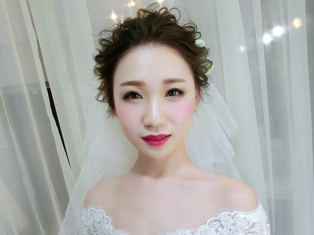 ESONE进店首席化妆师专业新娘妆一次