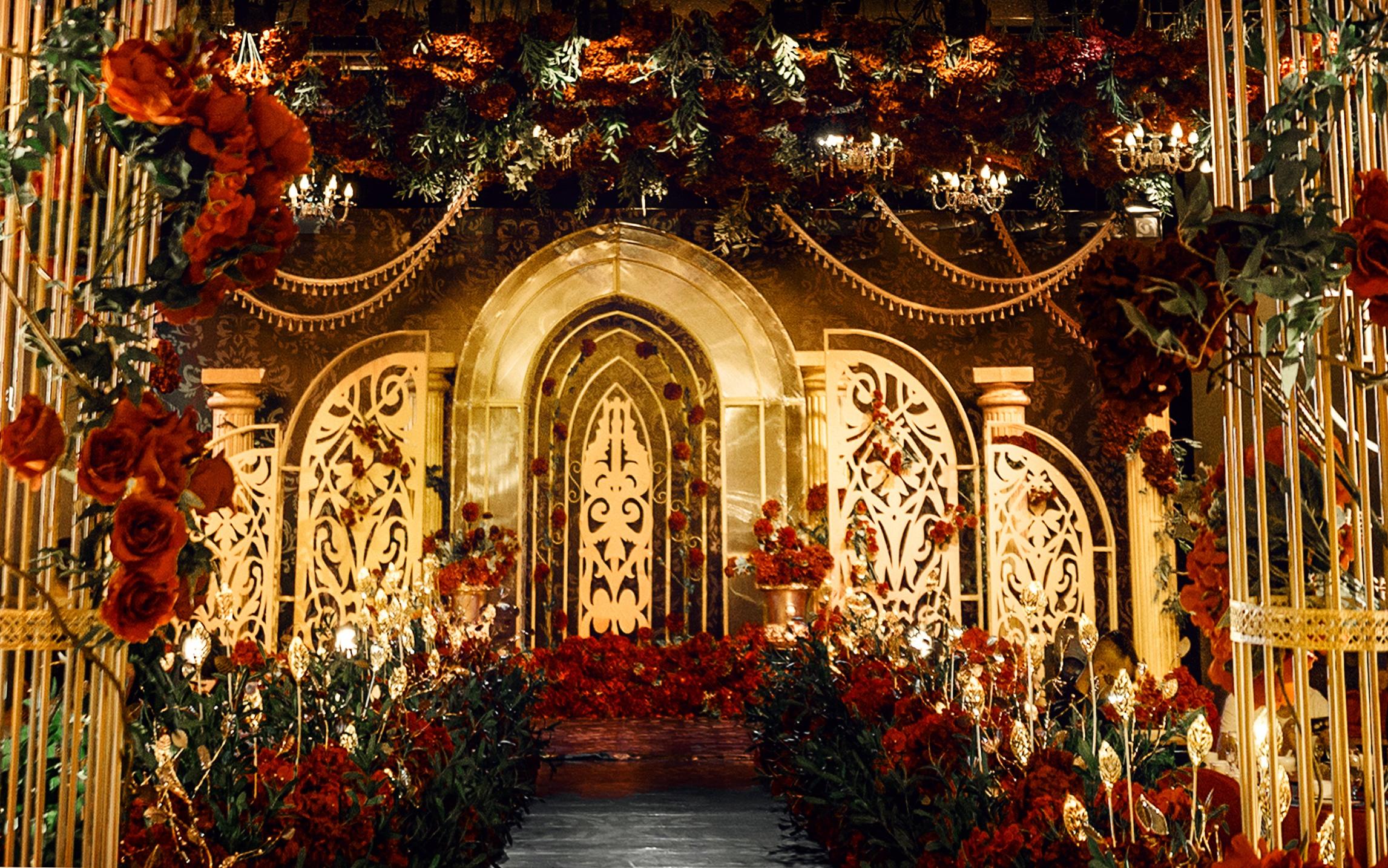 皇城铂嘉婚礼--时尚红色系