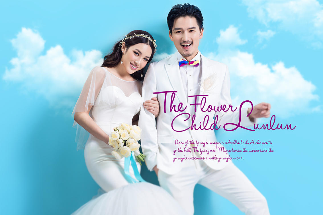 2016韩式浪漫唯美婚纱照《爱的色彩系列》