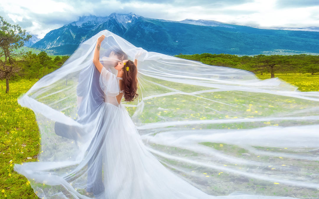 三亚丽江5A网红景区总监团队送特效国潮风游艇水下