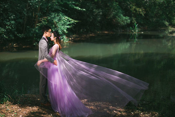 【纪绪摄影】紫色礼服