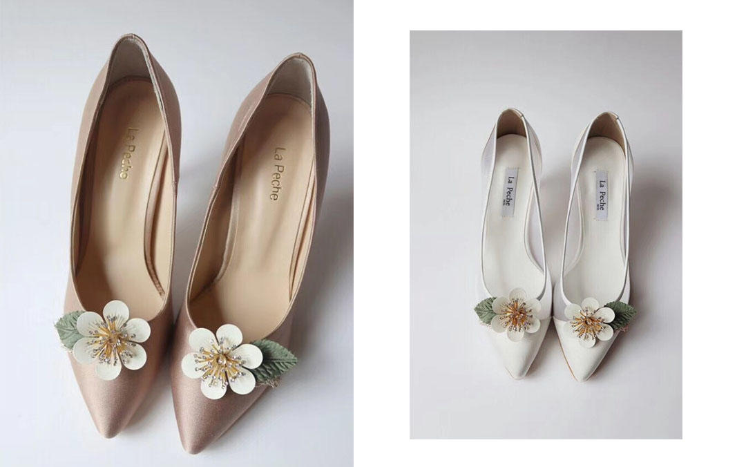 韩国定制的婚鞋 让你从头美到脚