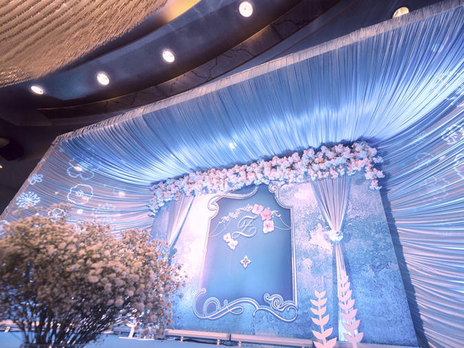 武汉金玉缘 高级定制湛蓝回忆主题婚礼