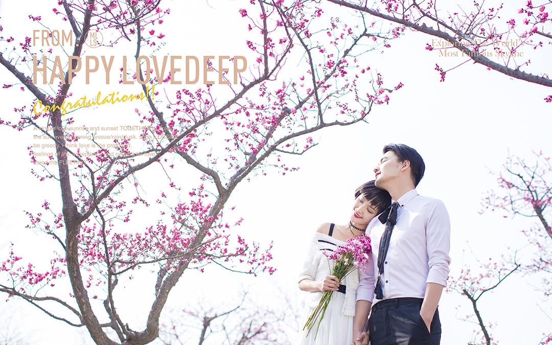 【唯爱摄影】90后都喜欢的人气套餐+双外景