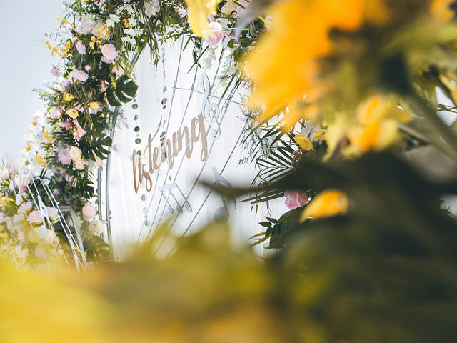 【同心缘婚庆】  向日葵小清新草坪婚礼