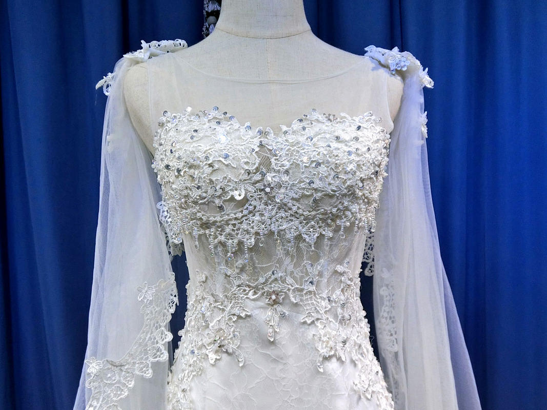安吉莉娜独家原创设计单品仙范婚纱