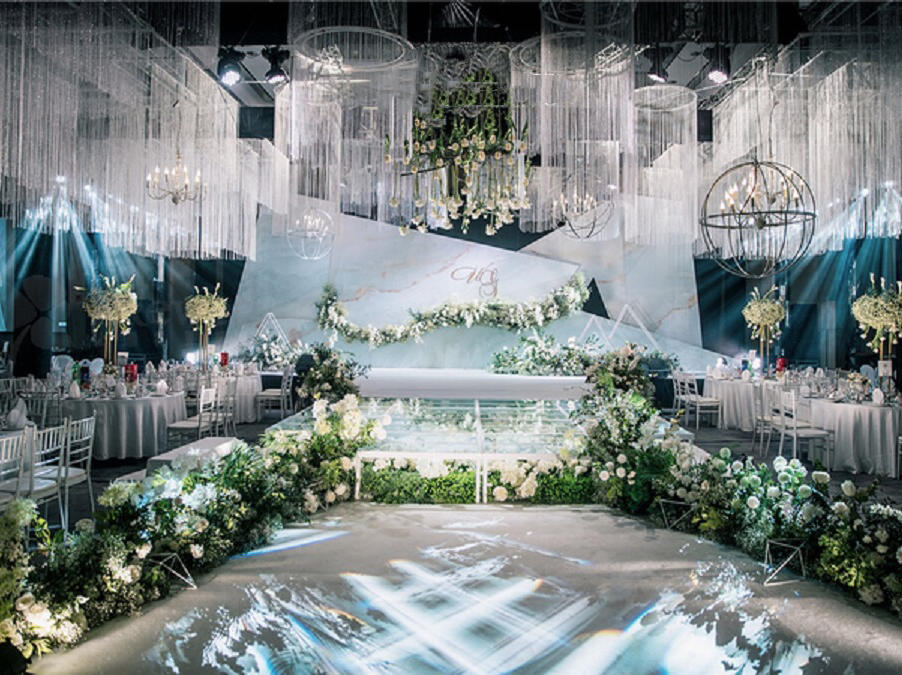 蒂芙尼蓝小森系主题婚礼含老板亲自司仪化妆摄像摄影