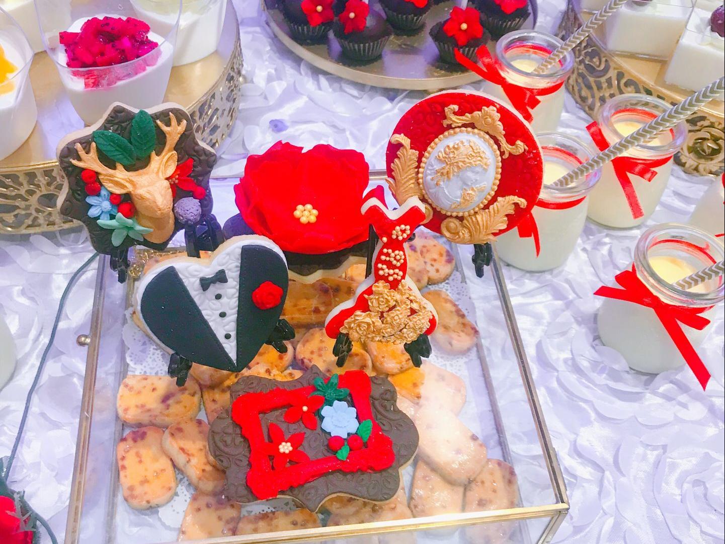 翻糖餅干 婚宴回禮伴手禮  30份起訂