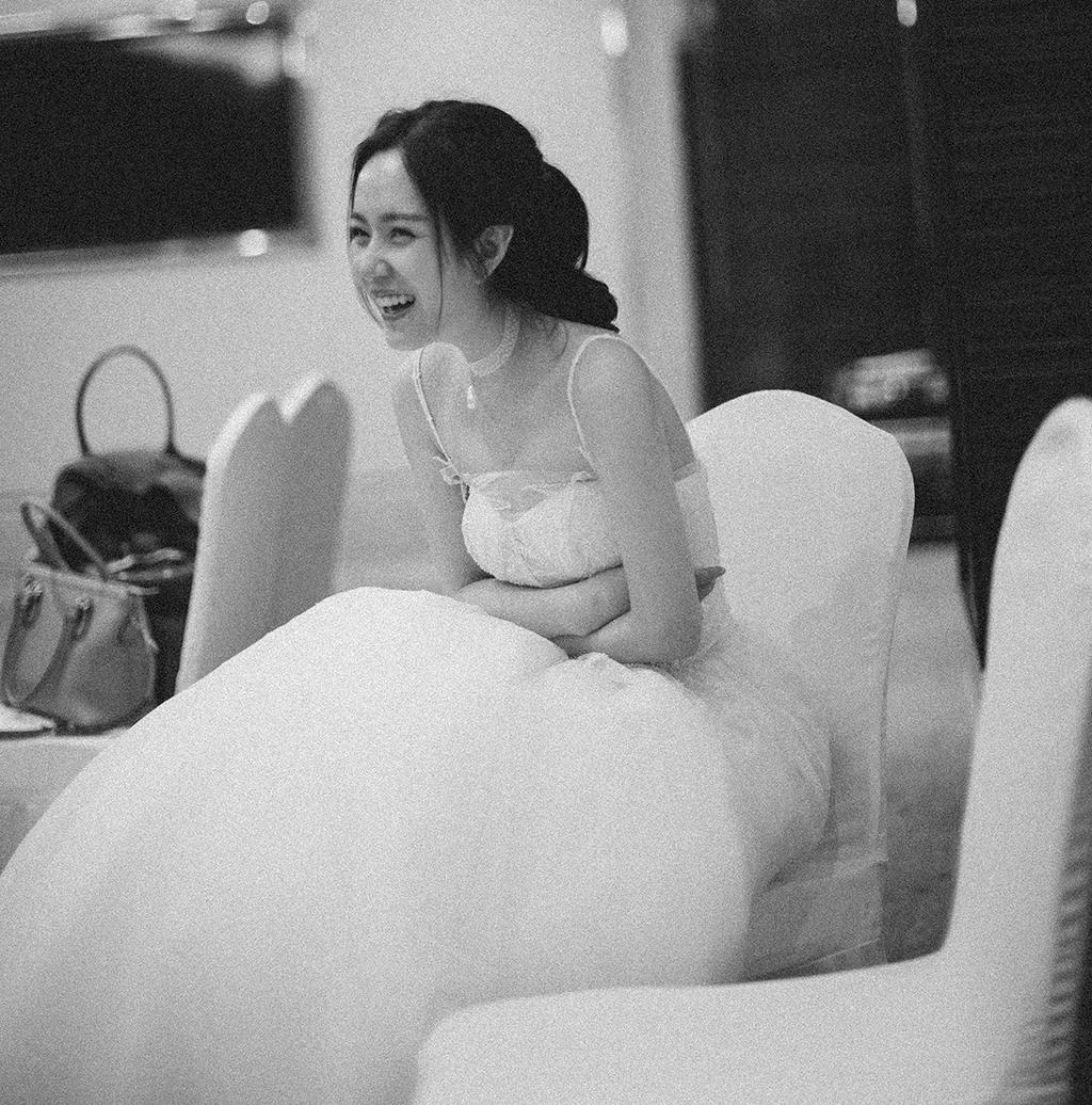 【竹语】手工缝珠蕾丝A字公主蓬蓬迎宾出门纱