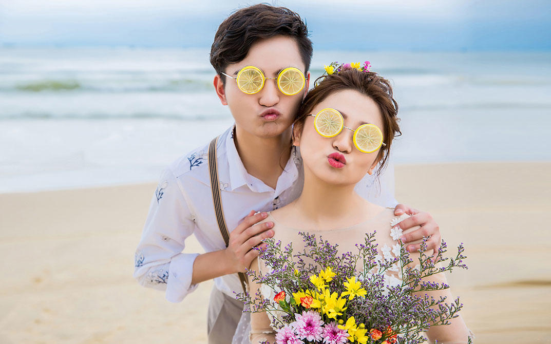 乐蜜旅拍【三亚】珊瑚宫殿+接机+6000元婚嫁礼