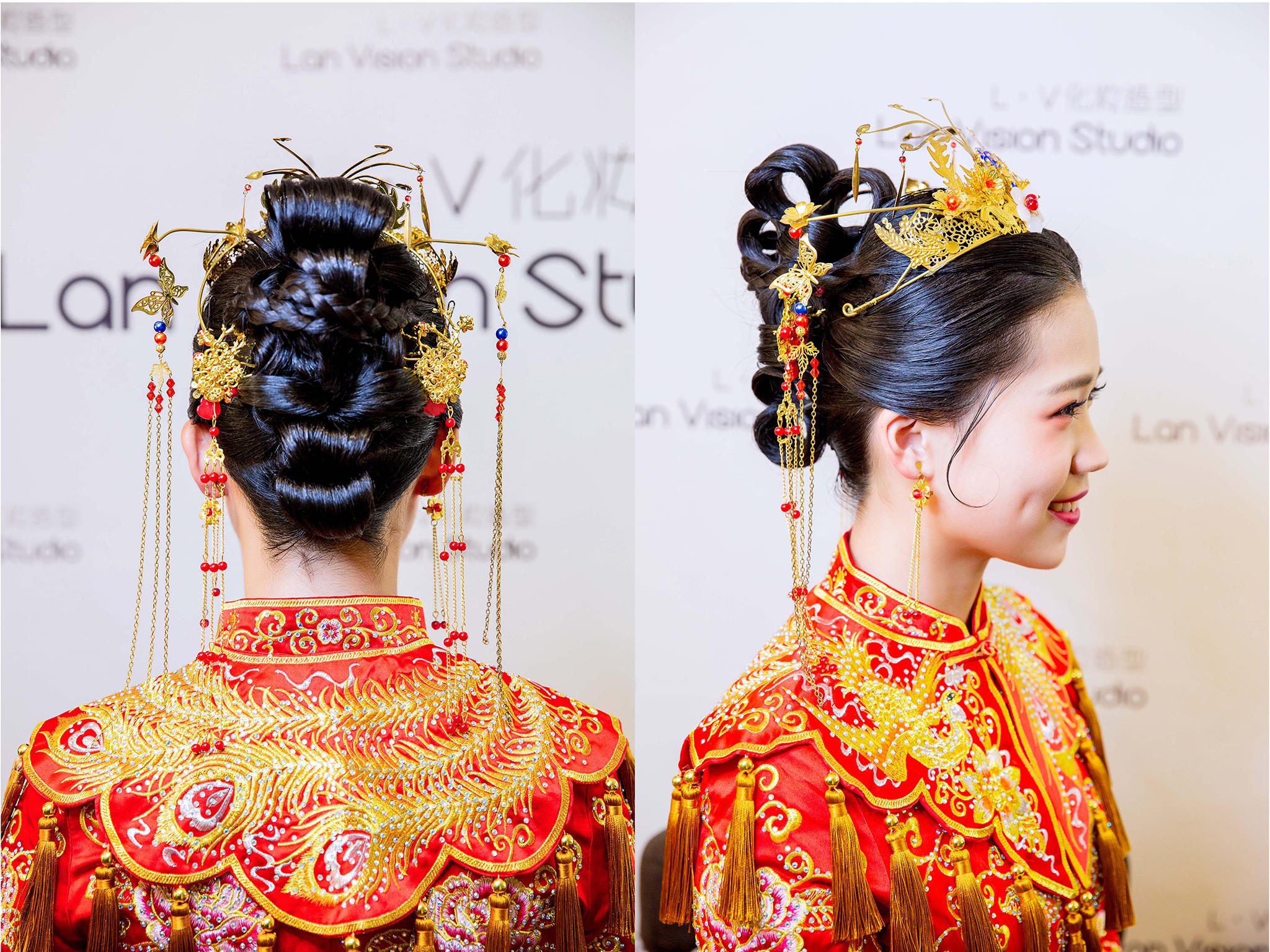 LV高级造型店长化妆师半天跟妆套餐送2位妆