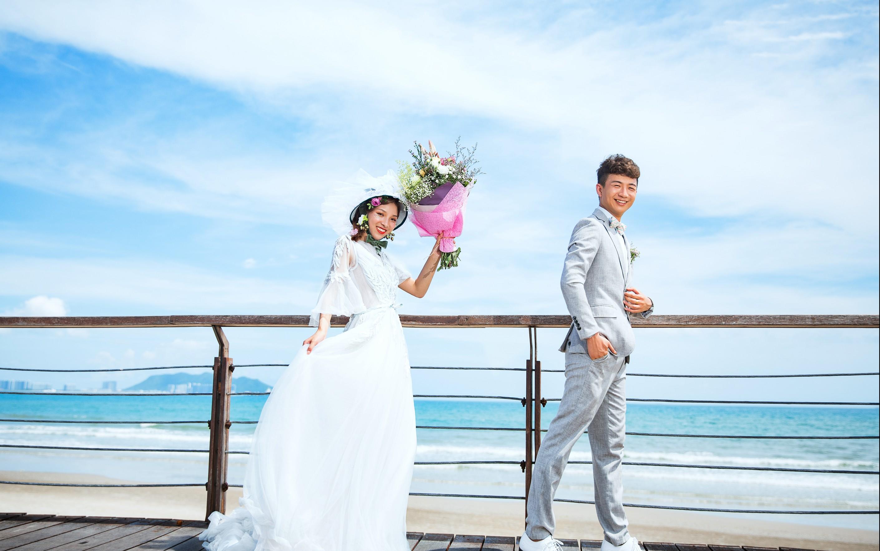 【唯美海景】海口巴黎婚纱全新主题拍摄