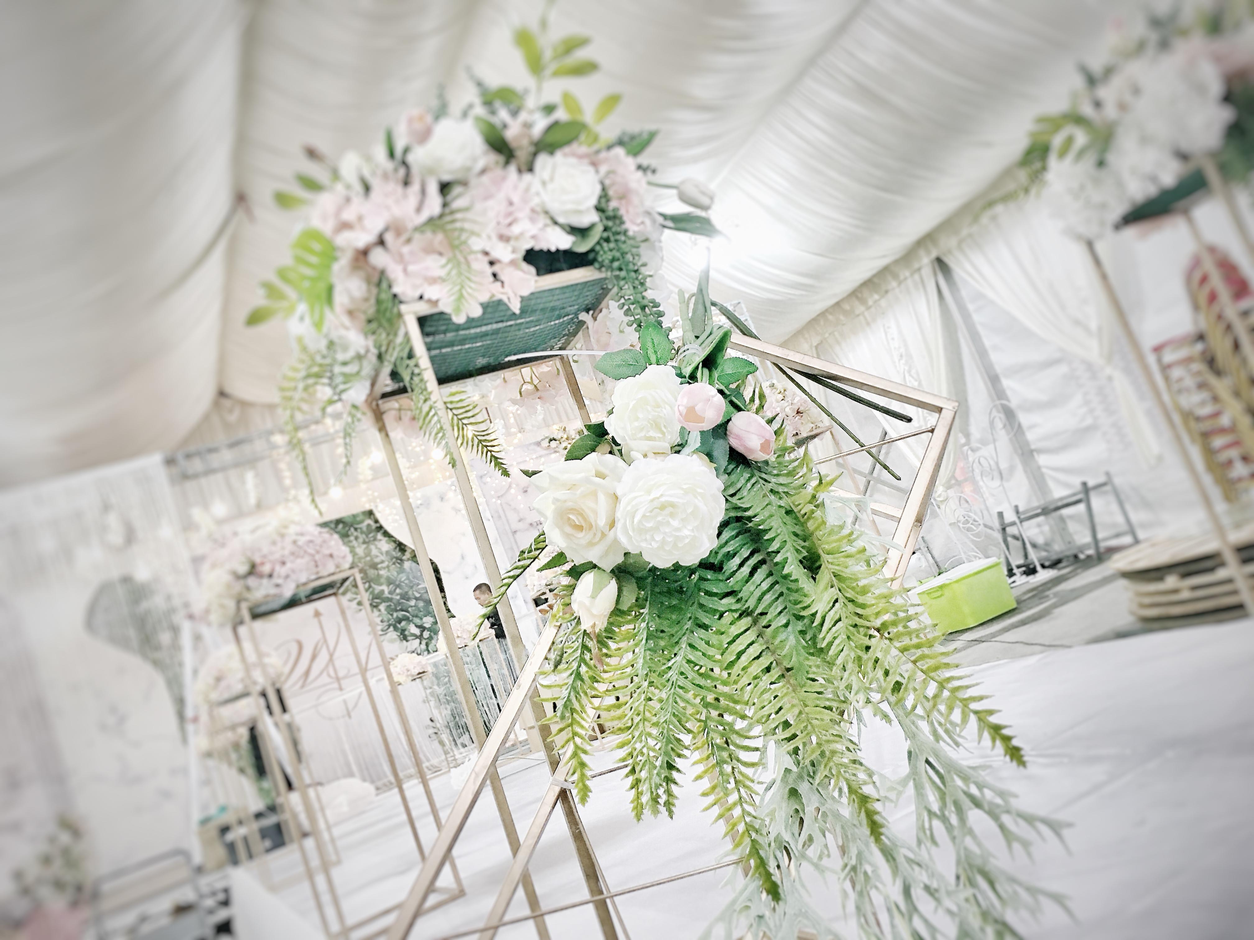 初品婚礼 | 白色大理石极简ins小清新婚礼