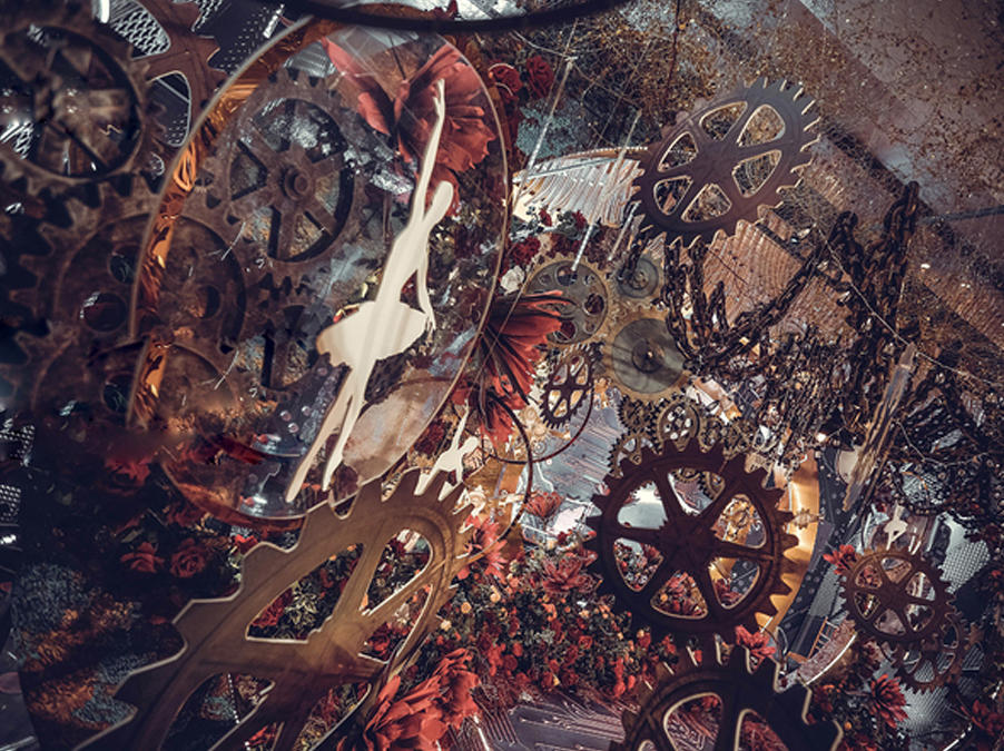 红黑金奢华婚礼 | 年轮