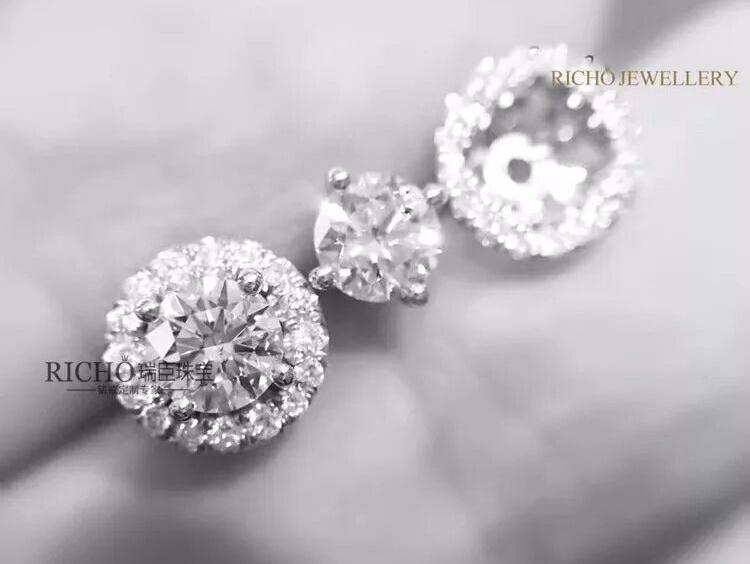 RICHO瑞臣珠宝钻戒定制专家婚庆大套装