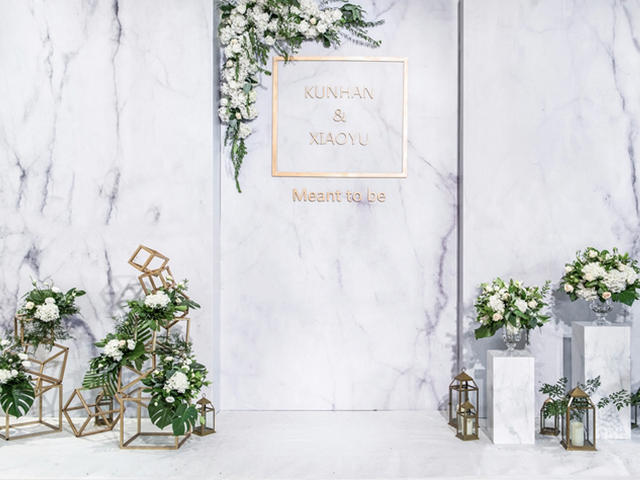 【白首不分离】大理石纹主题婚礼