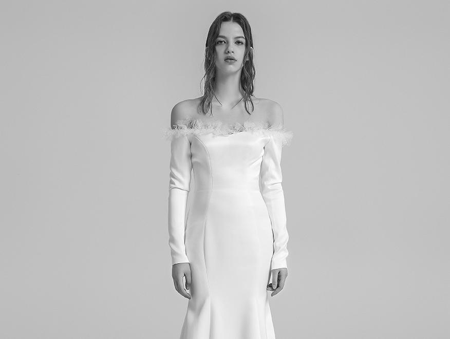  SeSe婚礼王国-蕾丝鱼尾心型婚纱