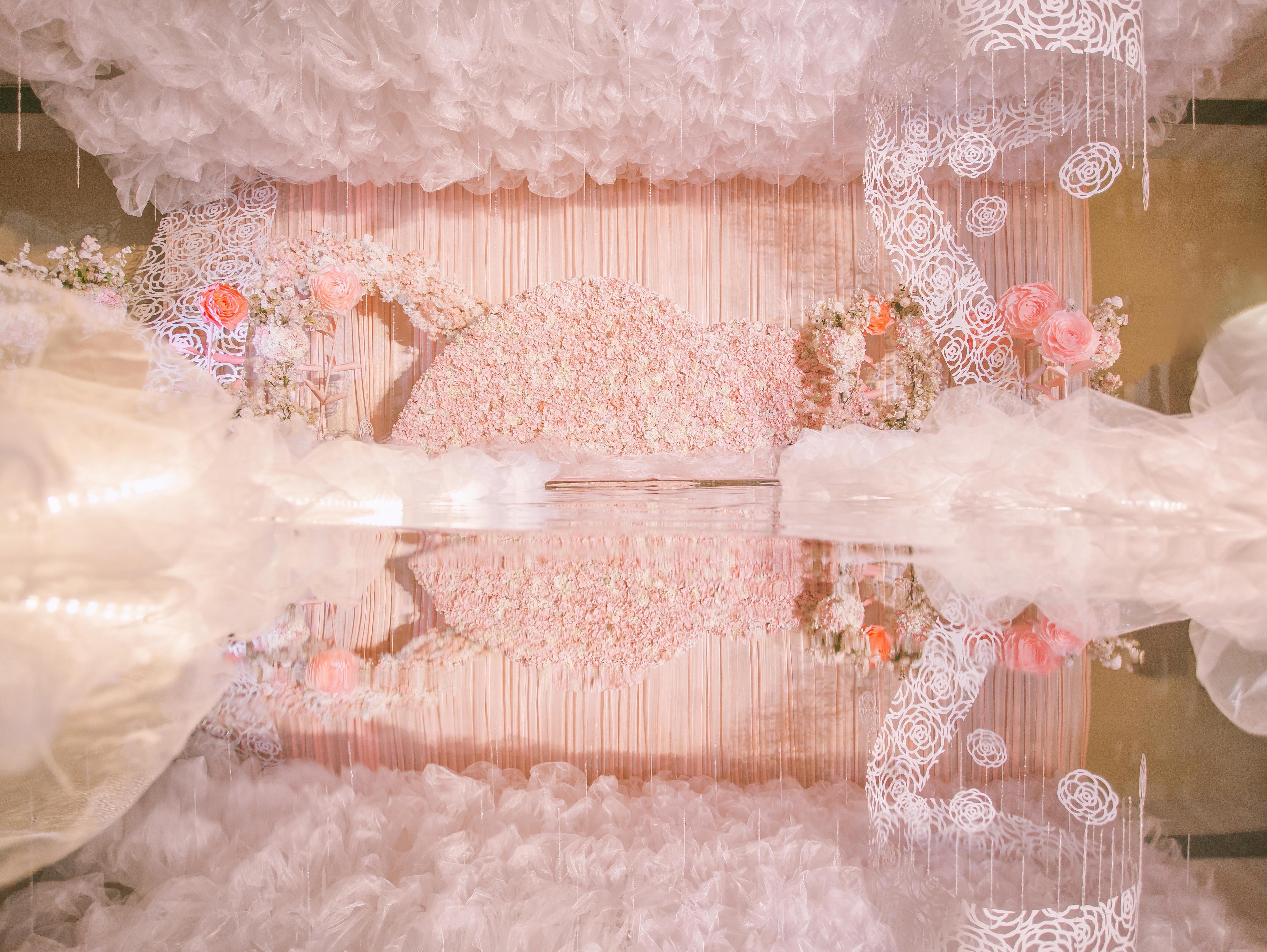 「龙凤天合婚礼」粉色樱花主题婚礼