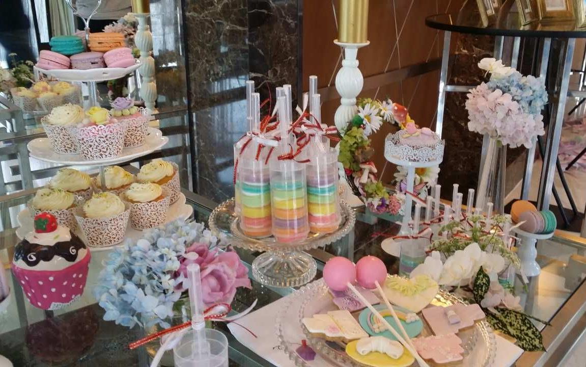 水彩風甜品臺據(jù)要求可增減產品拜訪