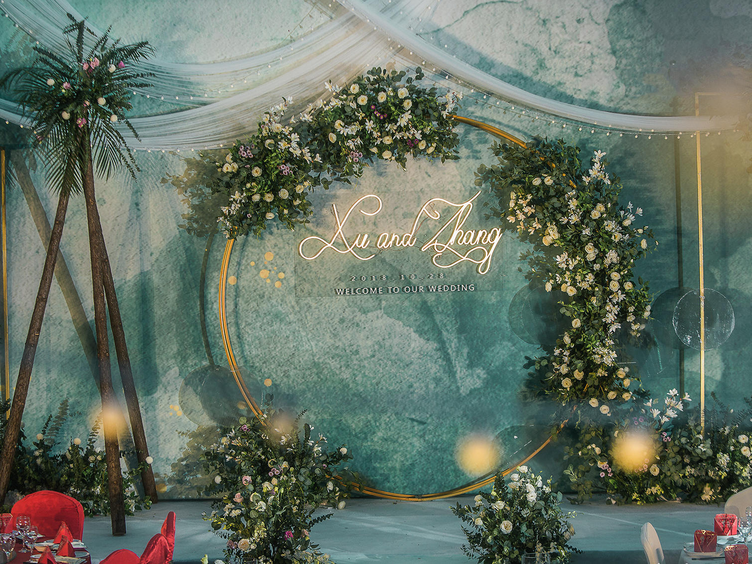 【大雅婚礼】年度热门绿色森系性价比花艺设计